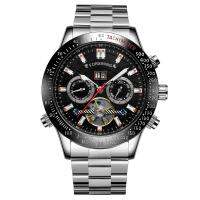 ⌚นาฬิกา Tourbillon กลไกสำหรับผู้ชาย Relogios Masculinos 2023 Jam Tangan Sport อัตโนมัติแบบคลาสสิกนาฬิกาสำหรับผู้ชายใหม่