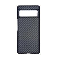 Real Carbon Fiber Case For Pixel 66Pro Fine Hole Camera Anti-fall Cover Ultra-thin Phone Protective Cover