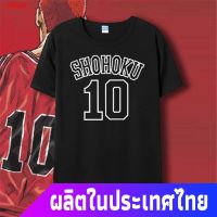 【New】เสื้อยืดพิมพ์ลายแฟชั่นเสื้อยืดคอกลมIllicit เสื้อยืดลำลอง Slam Dunk Sakuragi ดอกไม้ถนน Rukawa Maple Mitsui Shou Miyagi Ry