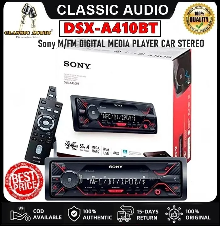 Sony DSX-A410BT auto radio