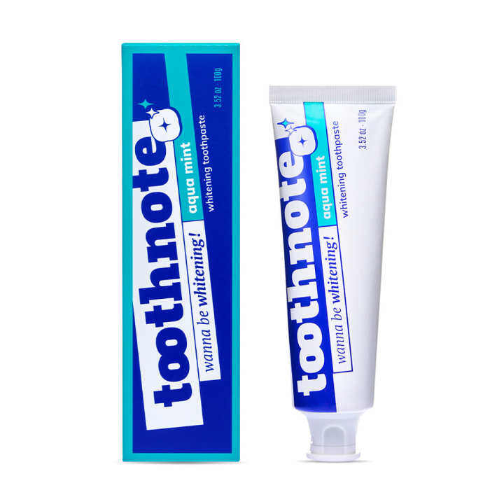 TOOTH NOTE Whitening Toothpaste 100g (Aqua Mint) | Lazada.co.th