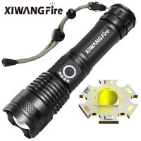 XIWANGFIRE High Power XHP70 Rechargeable Led Flashlight 4 Core Torch Zoom Usb Hand Lantern For Camping Outdoor &amp; Emergency Use