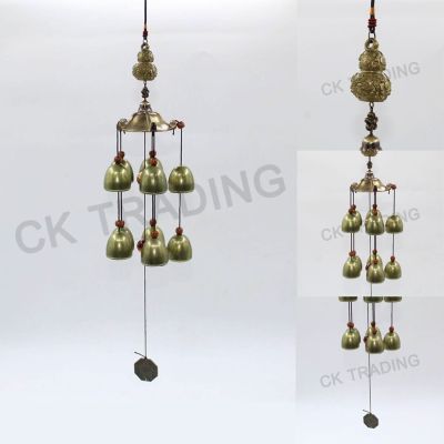 Wan_an 006 ระฆังลม กระดิ่งลม โมบายลม วินเทจ Wind Chimes Vitage 2 ชั้น 10 ลูก