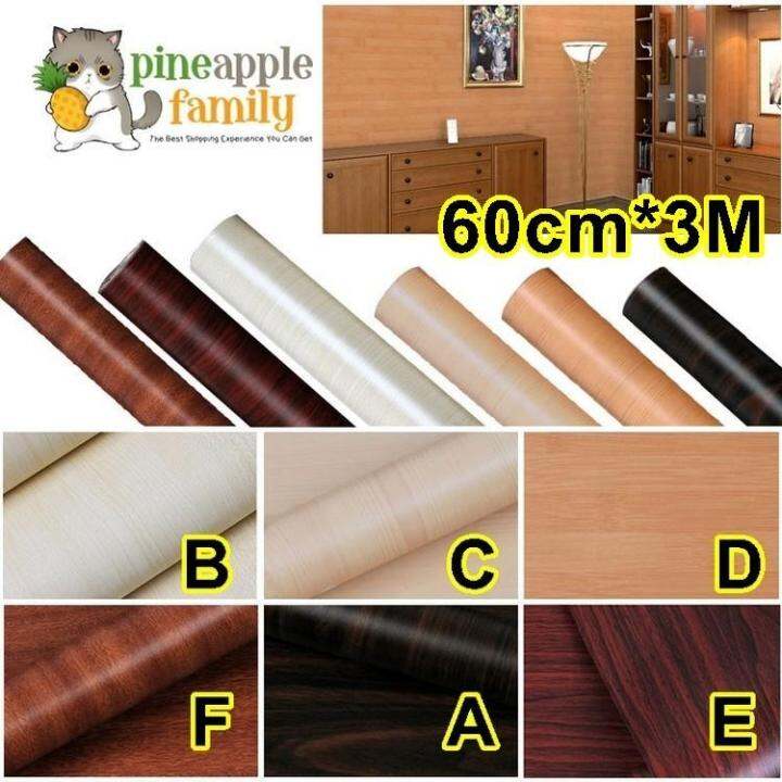 3Meter PVC Waterproof Self Adhesive Wallpaper Furniture Wood