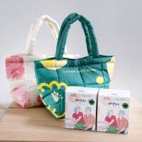 LOVE x 2 Fluffy Quilted Tot Bags - MiVana Coffee x Mint I Roam Alone - ฟรี.. กาแฟดริป 2 กล่อง!