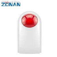 ♙MHz ZONAN-เซนเซอร์ไฟแจ้งเตือนกลางแจ้งระบบกันขโมยสำหรับ SN30 WiFi 433MHz 110dB