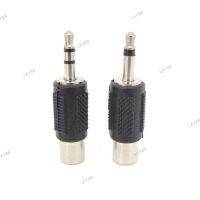 1Pc Audio RCA Jack Connector To Jack 3.5MM male to RCA female Mono 2/3 pole Stereo Adapter Plug for Amplifiers Headphone YB8TH