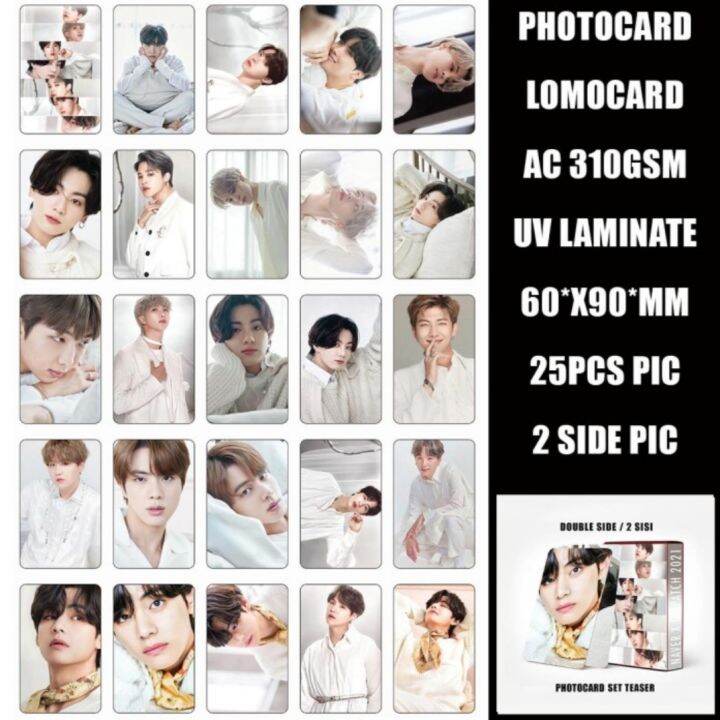 KARTU FOTO PHOTOCARD B.T.S PREMIUM NAVER DISPATCH 2 SISI GAMBAR ISI 25 ...