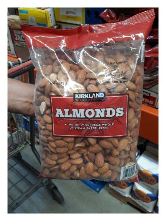 Kirkland Almonds U.S 1 Supreme Whole Steam Pasteurized 3lb Lazada PH