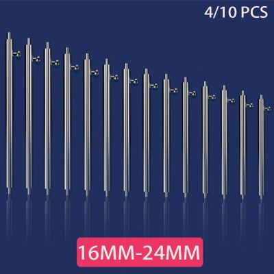 10pcs Watch Pin Pepair Tools &amp; Kits 1.5mm Diameter Quick Release Watch Strap Spring Bars Pins 16MM 18MM 20MM 22MM 24MM Length Cable Management