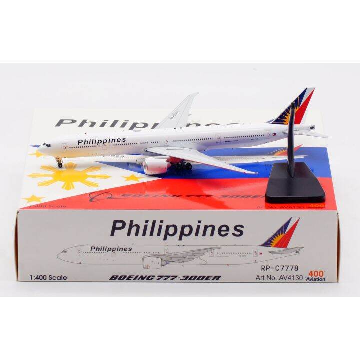 AV4130 Alloy Collectible Plane Gift Aviation 1:400 PHILIPPINE AIRLINES ...