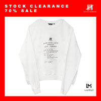 (SIX P.M.) SUPER OVERSIZED T-SHIRT SWEATSHIRT / เสื้อยืด โอเวอร์ไซด์ แปะผ้าพิมพ์ ยูนิเซกส์ / AW19