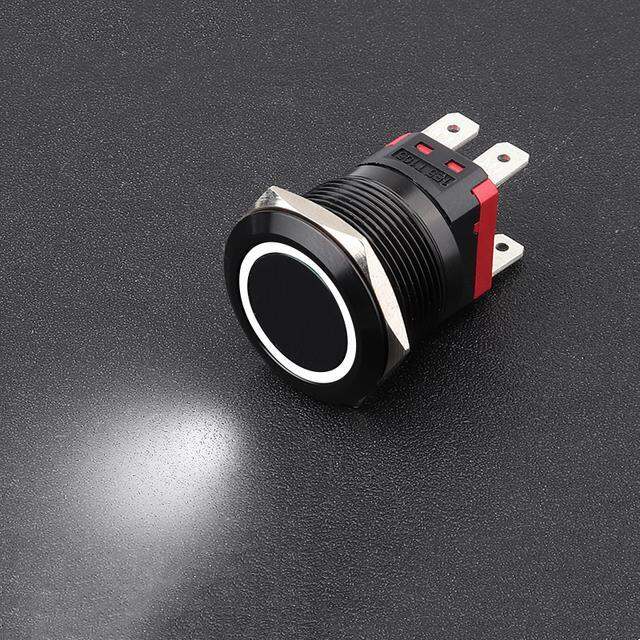 22mm-20a-high-current-oxidized-black-metal-button-switch-reset-self-locking-power-start-waterproof-switch