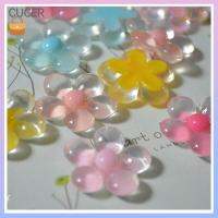 CBT 20Pcs โปร่งใสโปร่งใส แหวนนิ้วเรซิน เรซิน มี5สี แหวนสวมนิ้ว ของขวัญวันเกิดของขวัญ น่ารักน่ารักๆ ฤดูร้อนสำหรับผู้หญิง