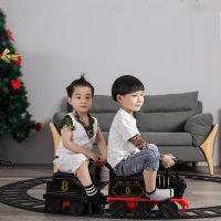 Electric Train Childrens Walker Toys Riding Toys Can Be Loaded Train Track Car Childrens Baby Walker Stroller Toys Childrens