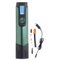 Electric Tire Pump Portable Cordless Handheld LCD Display Inflator For Car