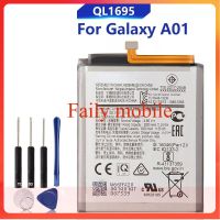 แบตเตอรี่ QL1695สำหรับ Samsung Galaxy A01 3000MAh+เครื่องมือ