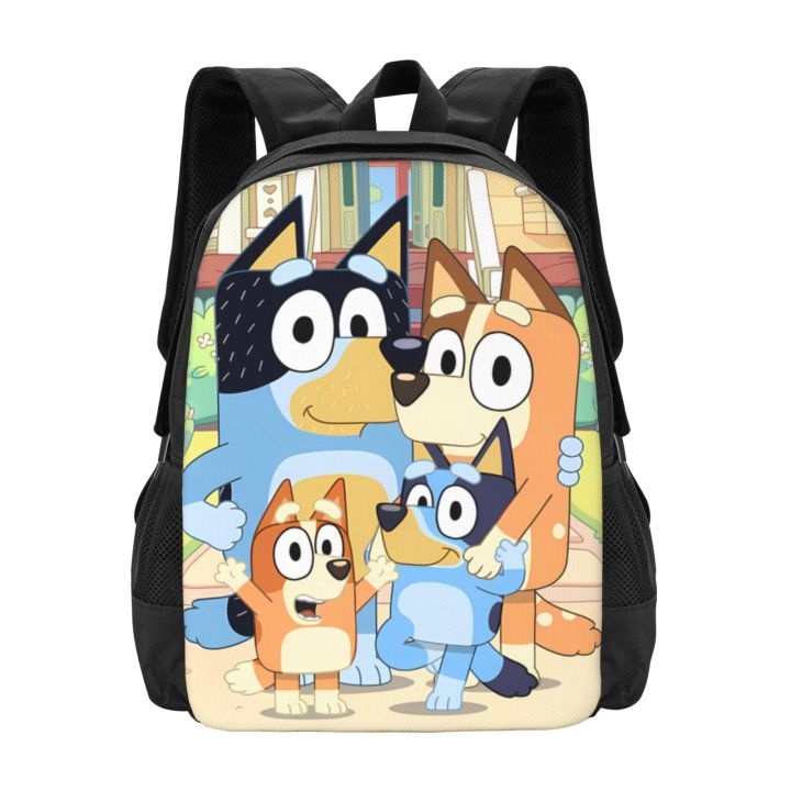 Bluey Backpack for Girls and Boys Schoolbag Children Bookbag Kids ...