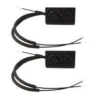 2X Car Manual Air Conditioning AC Switch Assembly for Santana 3000 Passat B3