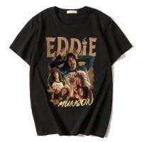 Stranger Things 4 Eddie Munson Graphics T Shirt Hop Tshirts Vintage Gothic Tshirt Mens Gildan