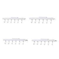 ๑♠ Scalable Kitchen Utensil Holder Accessory Hanger with 6 Hooks for Kitchen