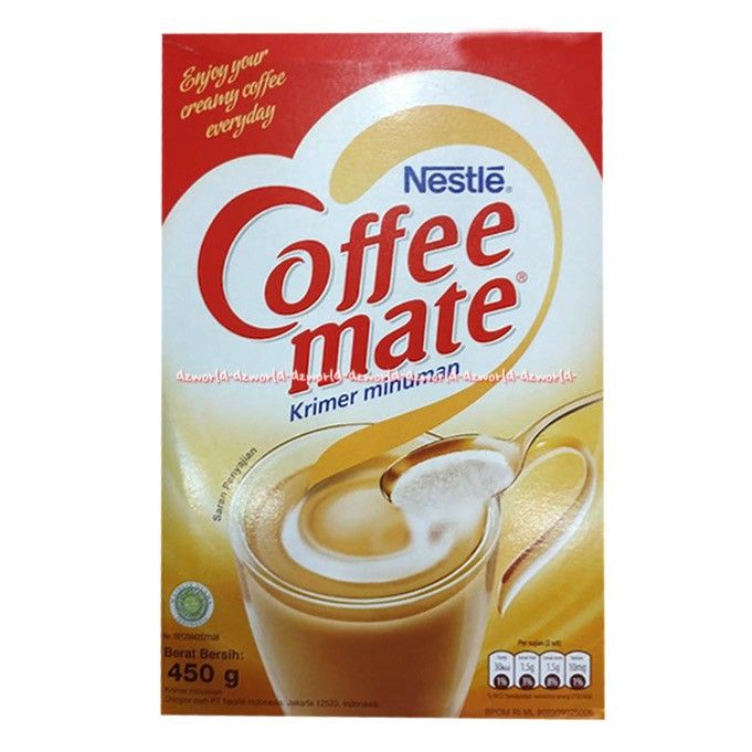 Nestle Coffee Mate Krimer 450gr Minuman Nestle Kofi Matt Kopi Mate Creamer Bubuk Untuk Kofi 6988