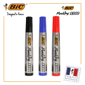 BIC Black Permanent Marker Pen 2300 (THICK)