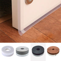 3 Meter Door Bottom Self Adhesive Weather Stripping Silicone Rubber Seal Strip Draught Dust Door Windshield Sealing Strip Decorative Door Stops