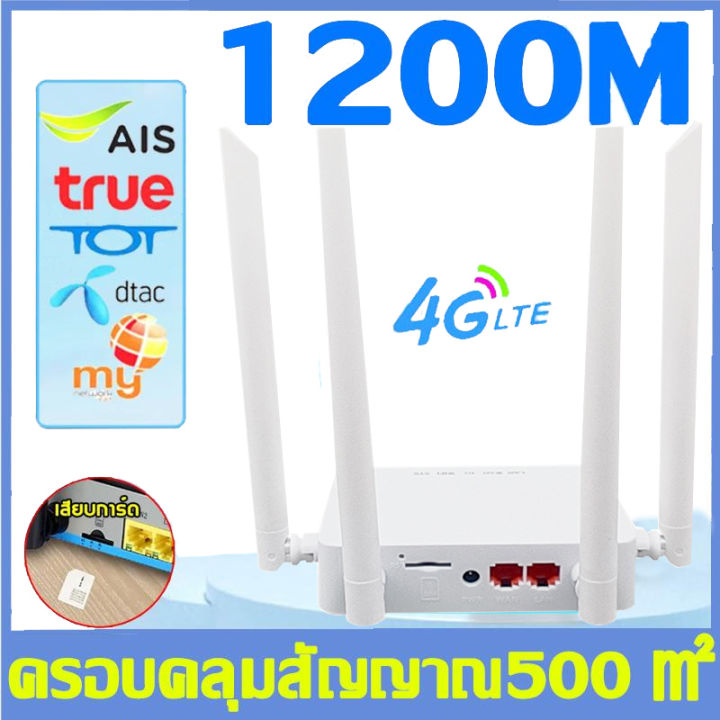 เราเตอร์ใส่ซิม-4g-ตัวปล่อยสัญญาณ-wifi-แรง-ซิมเทพได้-ทรู-ais-dtac-เสียบใช้เลย-ไม่ติดตั้ง