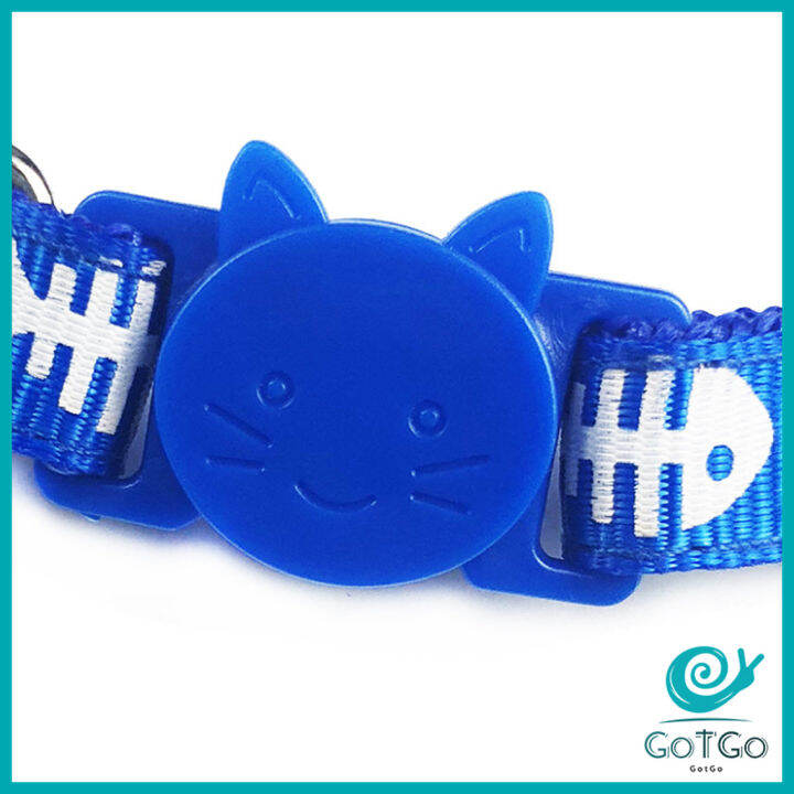 gotgo-ปลอกคอ-กระพรวน-ปลอกคอ-ปลอกคอแมว-ปลอกคอแมวนิรภัย-แมวสัตว์เลี้ยง-ปลอกคอพร้อมกระพรวน-cat-collar-มีสินค้าพร้อมส่ง