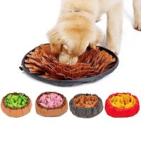 【JCHEN pet supplie】 Dog Sniffing Mat Dog PuzzlePet Snack Feeding Mat Boring Interactive Game Training Blanket Snuffle Feeding Training Mat