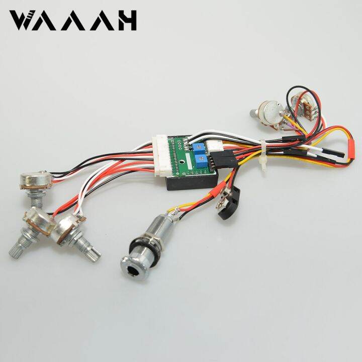 Bass 3 Band Active & Passive EQ Equalizer Preamp Circuit Fits For Bass