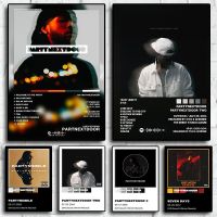 2023 ♕☄ Music Album Cover Aesthetic Pictures Pop Hip Hop Rapper Partynextdoor Posters For Room Canvas Painting Retro Art Wall Home Decor