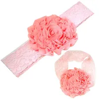 New Lace Headband Baby Headband Little Girl Hairband With Glitter Flower