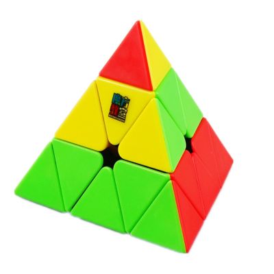 [ECube] Moyu Meilong 3x3 Pyraminx Stickerless Profassional Speed Magic Cube Educational for Children Kids Gift Toy