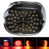 Tail Light Turn Signal ed Lay Down Type Motorcycle Taillights with ke Signal for Sportster Dyna Road King