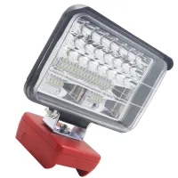 LED Work Lights Flashlights Electric Spotlight with Dual USB for MilwaukeeE M18 14.4V 18V Li-Ion Battery