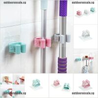 1pc Sucker Mop Holder Wall Mounted Suction Cup Rag/Broom/Umb