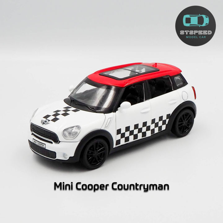 โมเดลรถเหล็ก-mini-cooper-countryman-ขนาด-1-32-มีไฟหน้าไฟท้าย-มีเสียง-เปิดประตูได้-โมเดลรถยนต์-รถเหล็กโมเดล-โมเดลรถ