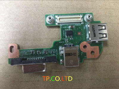 ต้นฉบับ DC Power แจ็คพอร์ต VGA USB 2.0 IO คณะกรรมการสำหรับ Inspiron N5110 48. แผง CRT DQ15DN15จาก4IF05.011