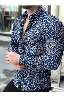 Mens shirt New Hawaiian Shirts Men Single Button Shirts Wild Shirts Printed Male Blouses