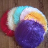 ◆♤▲ Soft Round Carpet for Living Room Car Office Chair Sofa Plush Rug Pet Mat Bedroom Fluffy Floor Cushion Home Decoration Velve Pad