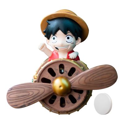 【DT】  hotAnime Cartoon Car Interior Decoration Luffy Chopper Figure Model Ornament Car Fragrance Diffuser Decor Auto Car Accessories Gift