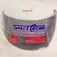 หน้าหมวกกันน็อค Space Crown รุ่น Fighter เดิมของแท้ สีฟิลม์ กับ สีใส ใช้​กับ​ INDEX 811 ได้ ​จัดส่งโดย Kerry Express