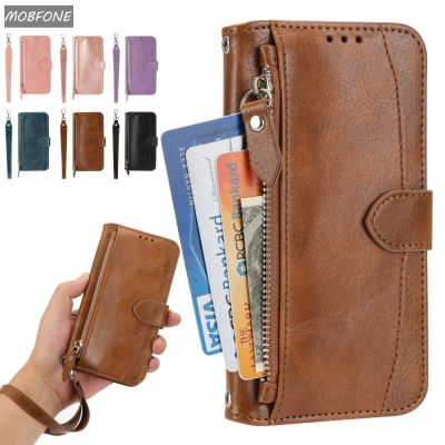 For SAMSUNG Galaxy S23 Ultra S23 Flip Case Luxury Zipper Leather Wallet Book Pocket Cover For Samsung S23 PLUS S 23 Phone Bags