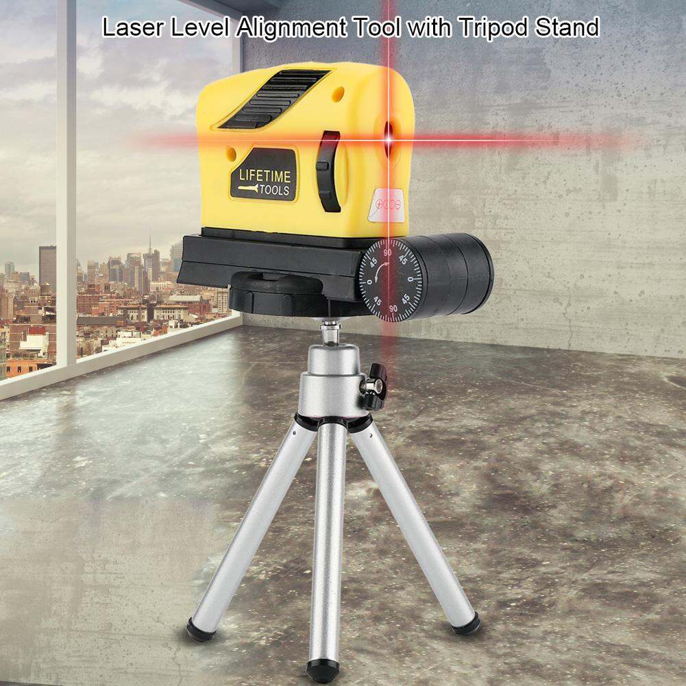 NEW  CROSS LINE LASER LEVEL TRIPOD CONSTRUCTION TOOL 