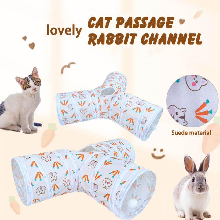 Rabbit Bunny Cats Tunnels-Tubes - Toys ，Bunny Tunnels & Tubes