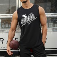 Summer Men Gym Tanks Tops Workout Bodybuilding Fitness Sleeveless T Shirt Luxury Print Clothing Sportswear Muscle Vests for Male