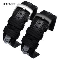 “：{ Nylon Watch Strap For Armani Ar1948 Ar1968 Ar1918 Ar1970 Ar60008 Ar60028 Waterproof Sweatproof Men Watchband Accessories 20 22Mm