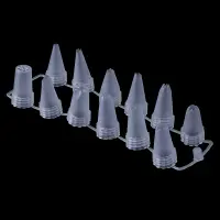 baoda 12ชิ้น/เซ็ตพลาสติก icing piping ครีม confectionery nozzle Tips cake Decor Tools